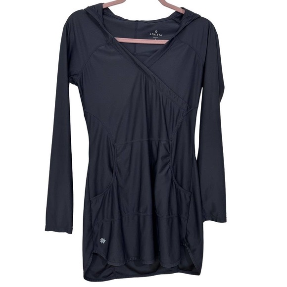 Athleta Wick‎ it Wader Cover Up Grey Size Small Beach Cover Up - Picture 11 of 13